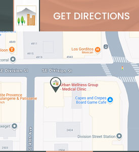 Get Directions to Urban Wellness Group in Portland, OR